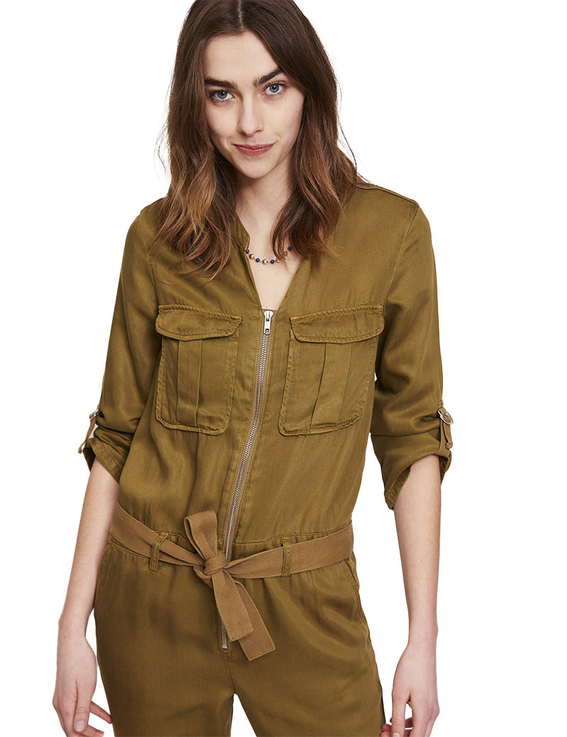 LAB DIP COMBINAISON FEMME LEANN TENCEL ALGUE