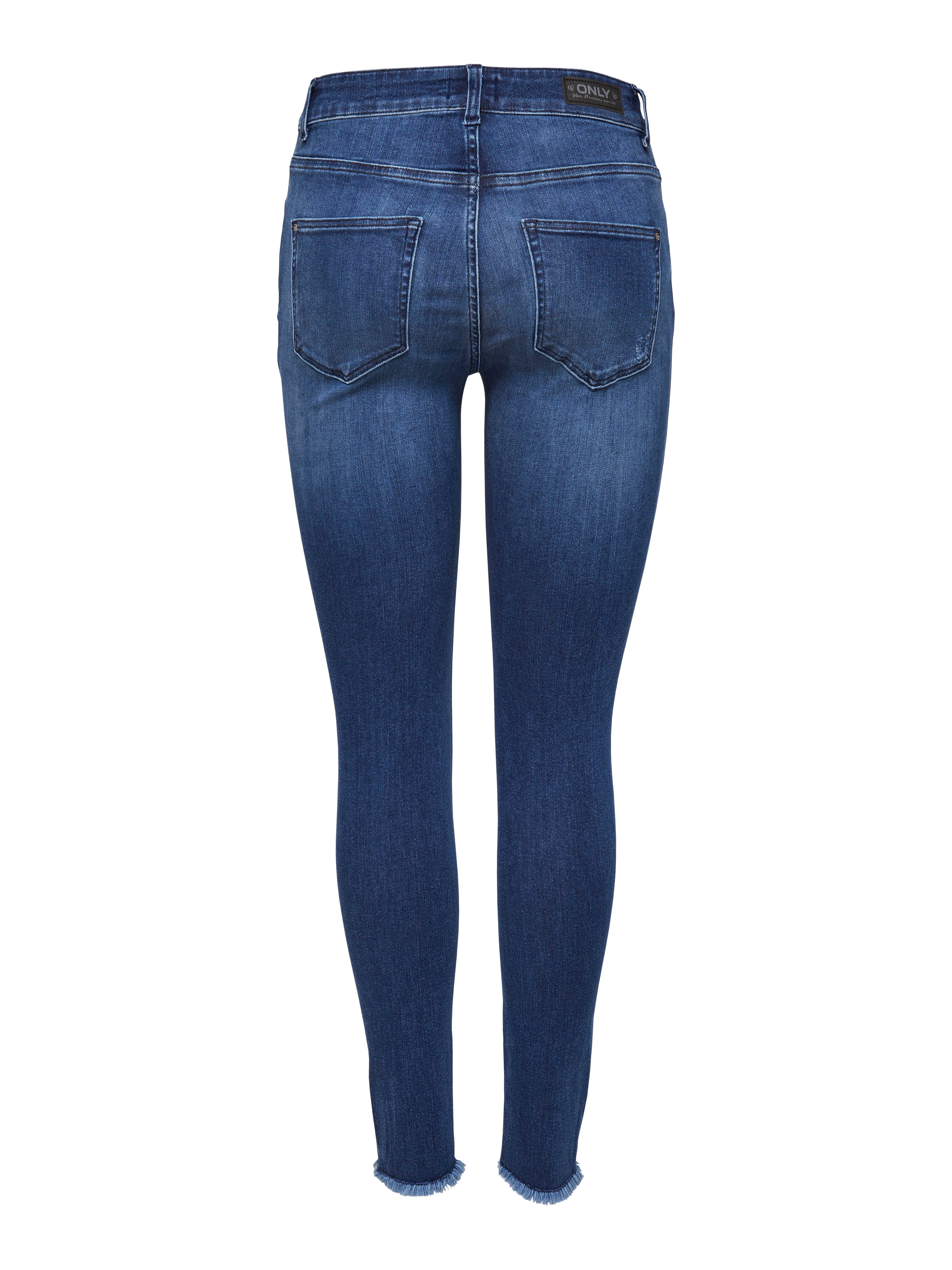 ONLBLUSH Mittlere Taille Skinny Fit Jeans Medium Blue Denim