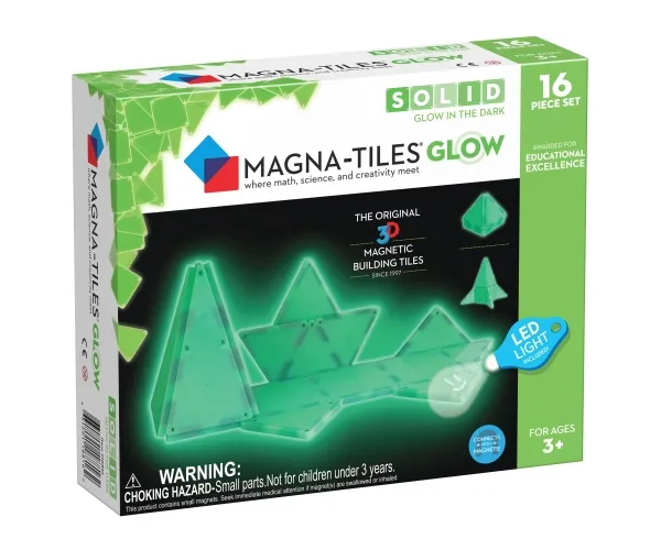 Magna-Tiles Glow 16 pcs expansion set