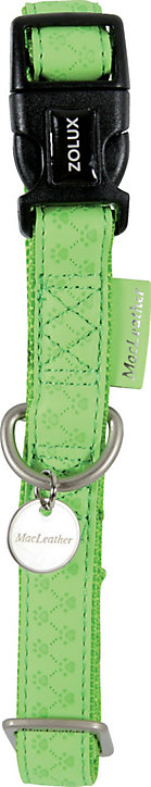 Collier réglable Mc Leather 15mm anis