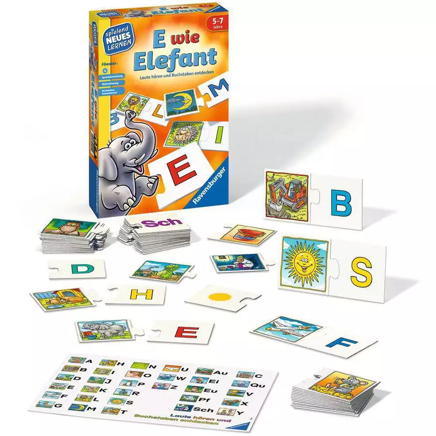 Ravensburger E wie Elefant bunt