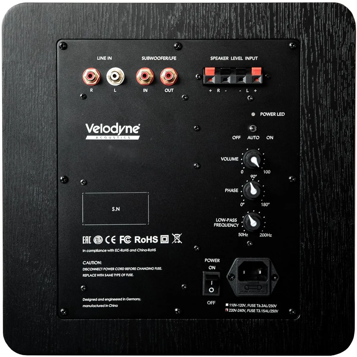 Velodyne Deep Blue 8 Caissons de basses