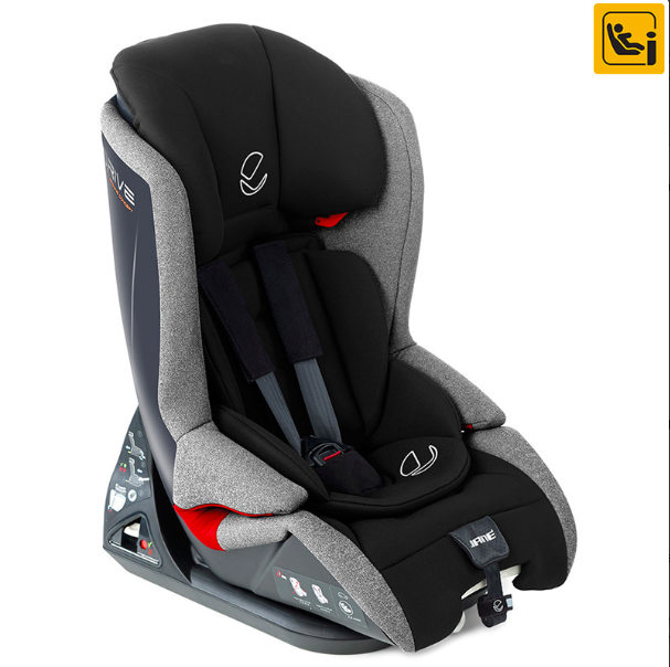 Siège-auto isofix Drive i-Size Groupe 1/2/3 - Jet black - Noir