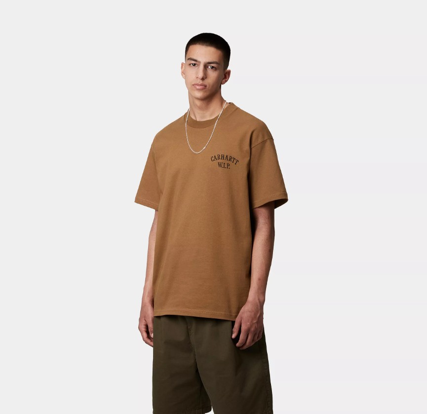 Carhartt WIP SS Cabinetry T-Shirt Hamilton Brown / Black