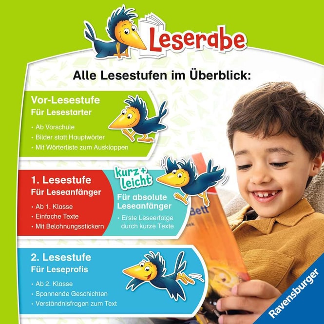 Leserabe - Vor-Lesestufe - Die Stadtpark-Detektive