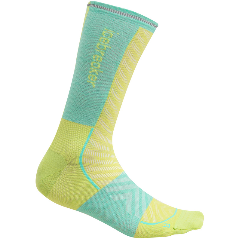 Icebreaker Herren Run+ Ultralight Crew Socken
