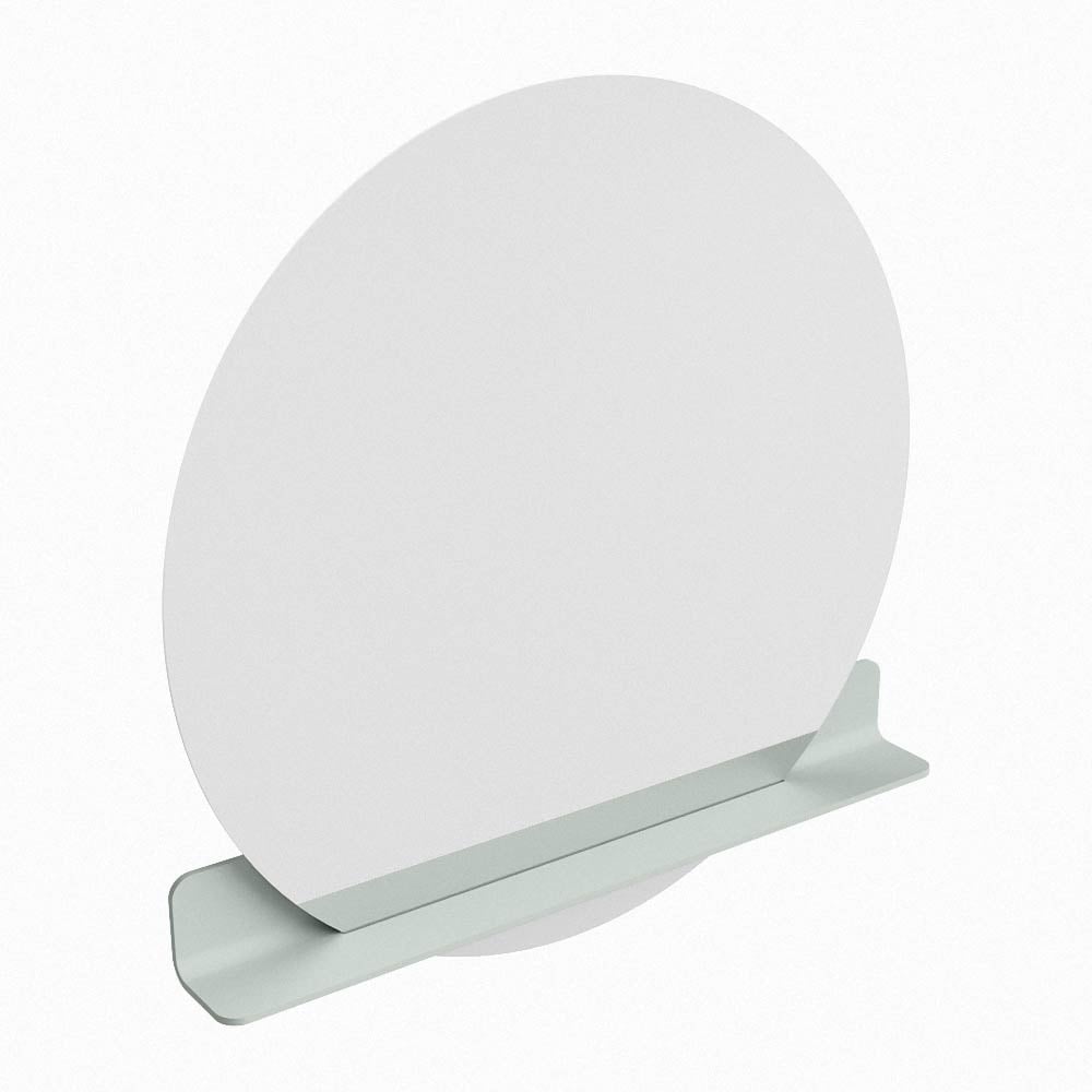 Mondiaz Spot spiegel rond Ø100cm met planchet greey