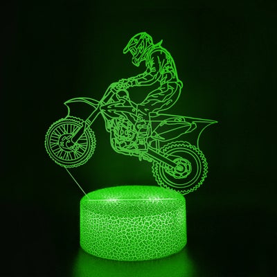 Powerpal 3D-Nattlampe, Motorsykkel