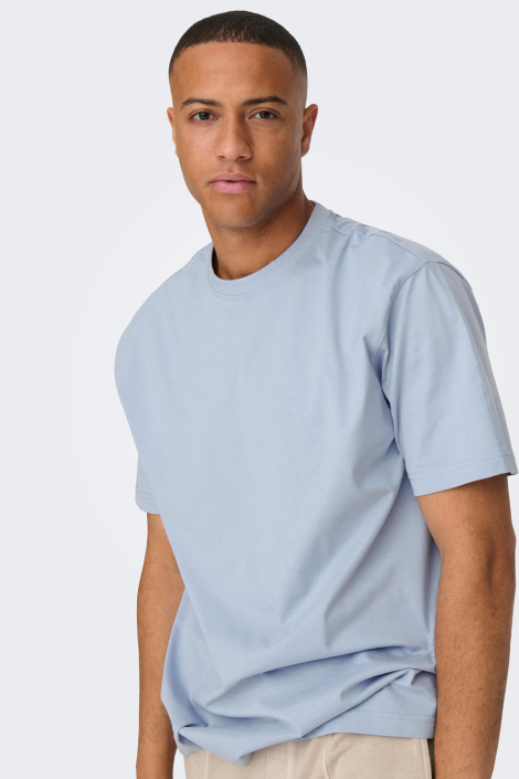 Only & Sons blauwe heren t-shirt