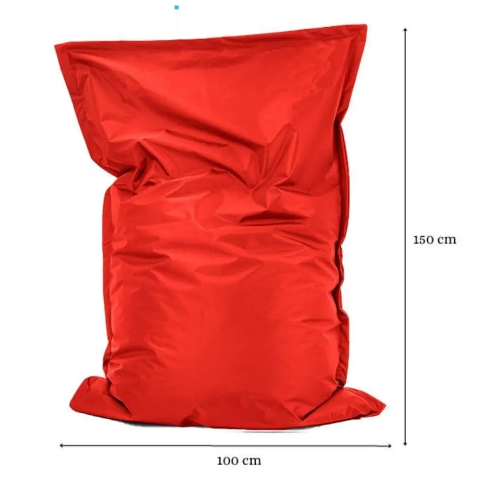 Bobbel Home Ruime zitzak Kussen Nylon 100x150 cm