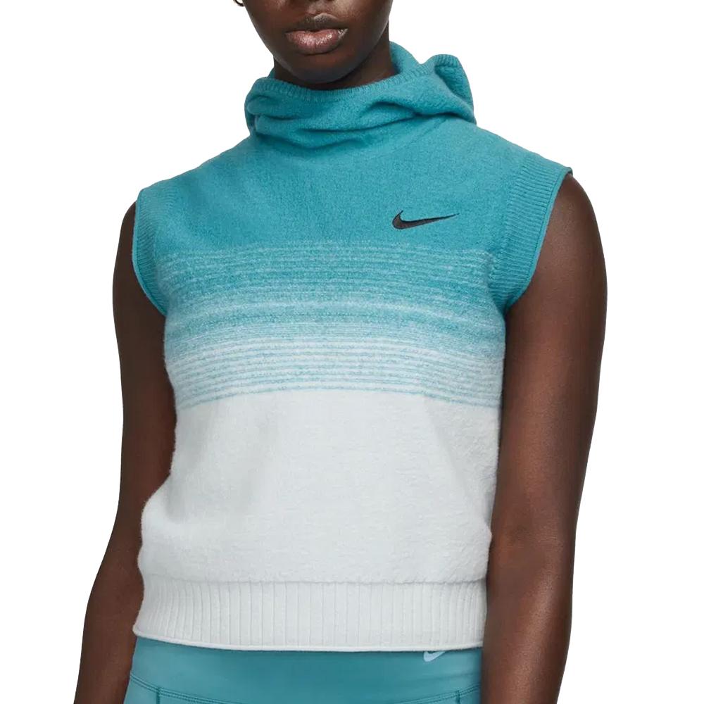 Nike Pull Sans Manche Bleu Femme Nike Vest