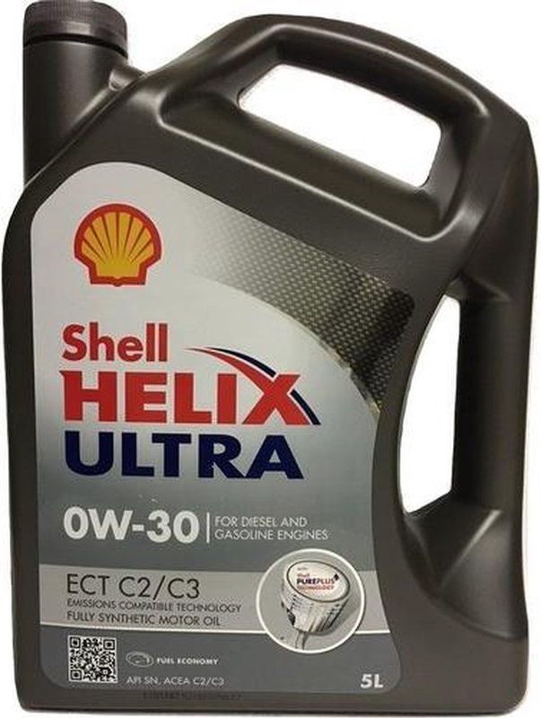 Shell - Helix ULTRA ECT C2/C3 - Motorolie - 0W-30 - 5 Liter