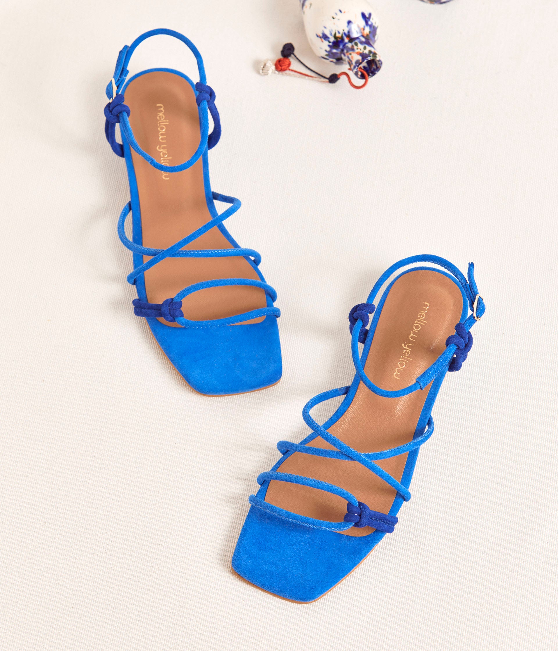 Sandales bleues Mabella