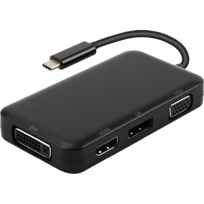 DLH DY-TU4880B adaptateur graphique USB 1920 x 1080 pixels Noir