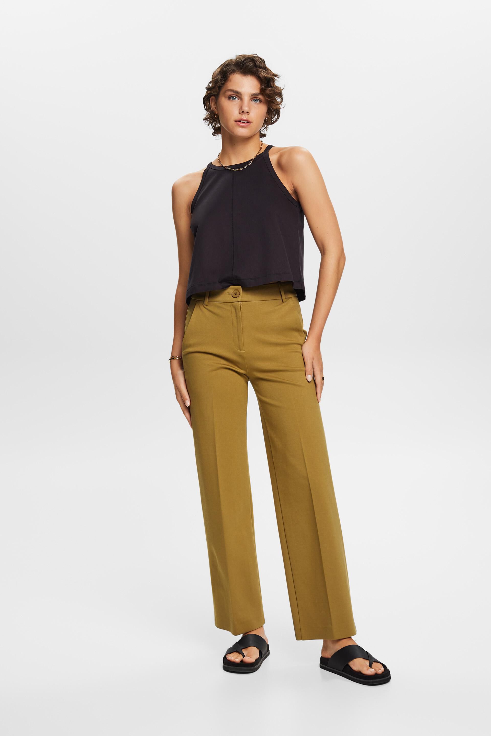 Pants woven