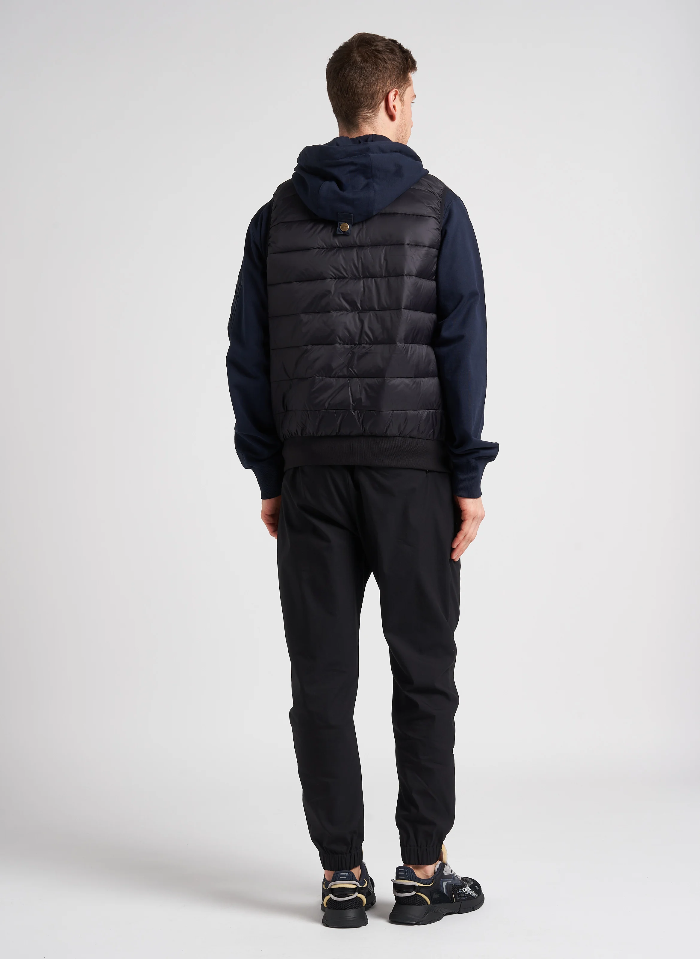 RANGER - Veste bombers à capuche en coton | Bleu