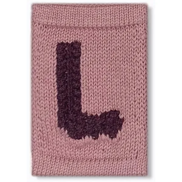 Strikket Bogstav Rose - Smallstuff → Luksusbaby.dk