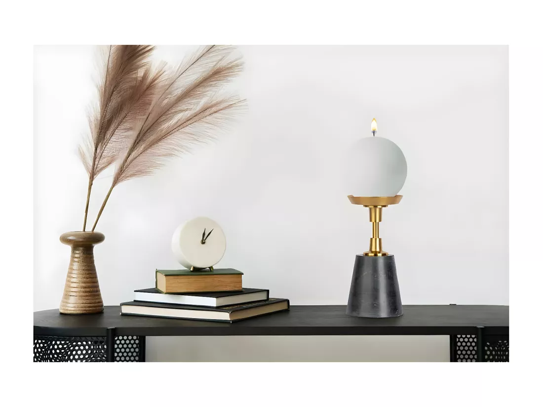 Bougeoir Design en Marbre 