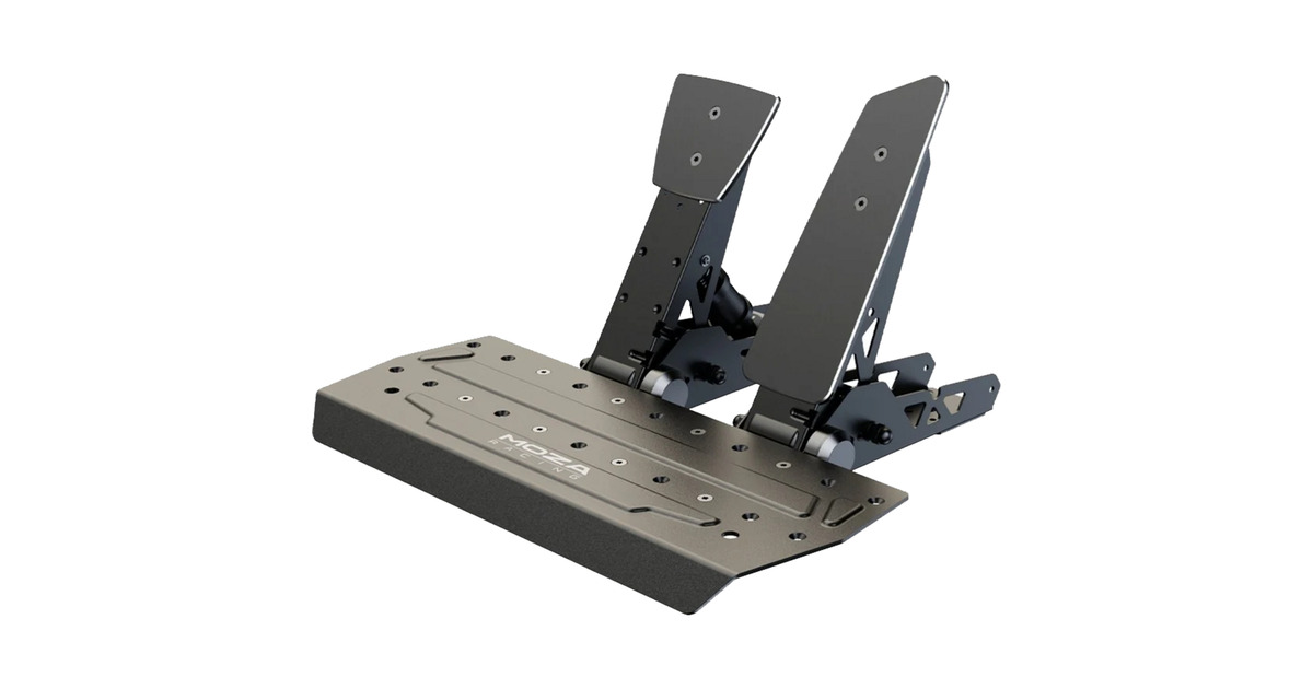 MOZAR12 v2 + SR-P + KS bundel  (Zwart, Basis, stuur en pedalen)