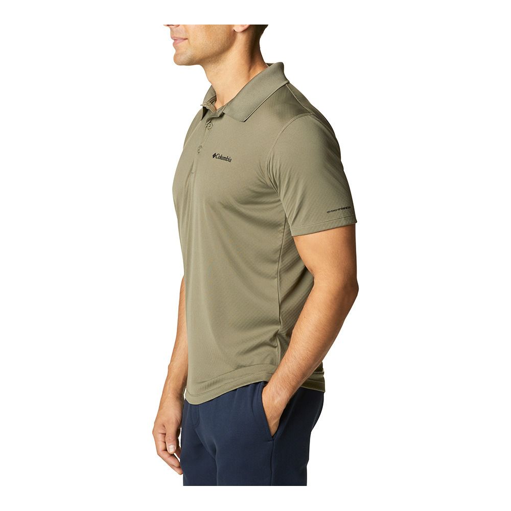 Columbia ZERO RULES - Polo Homme stone green