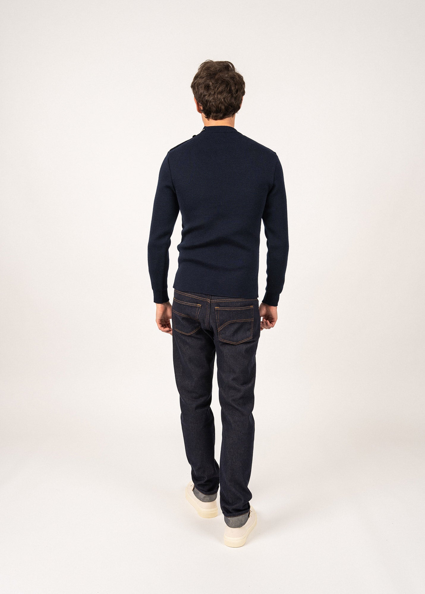 Pull marin uni Matelot