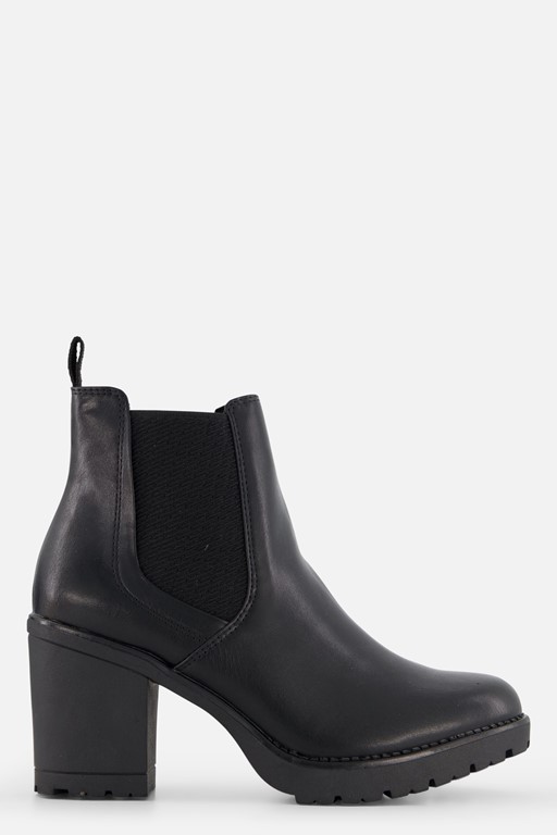 Marco Tozzi Chelsea boots Hak zwart Synthetisch