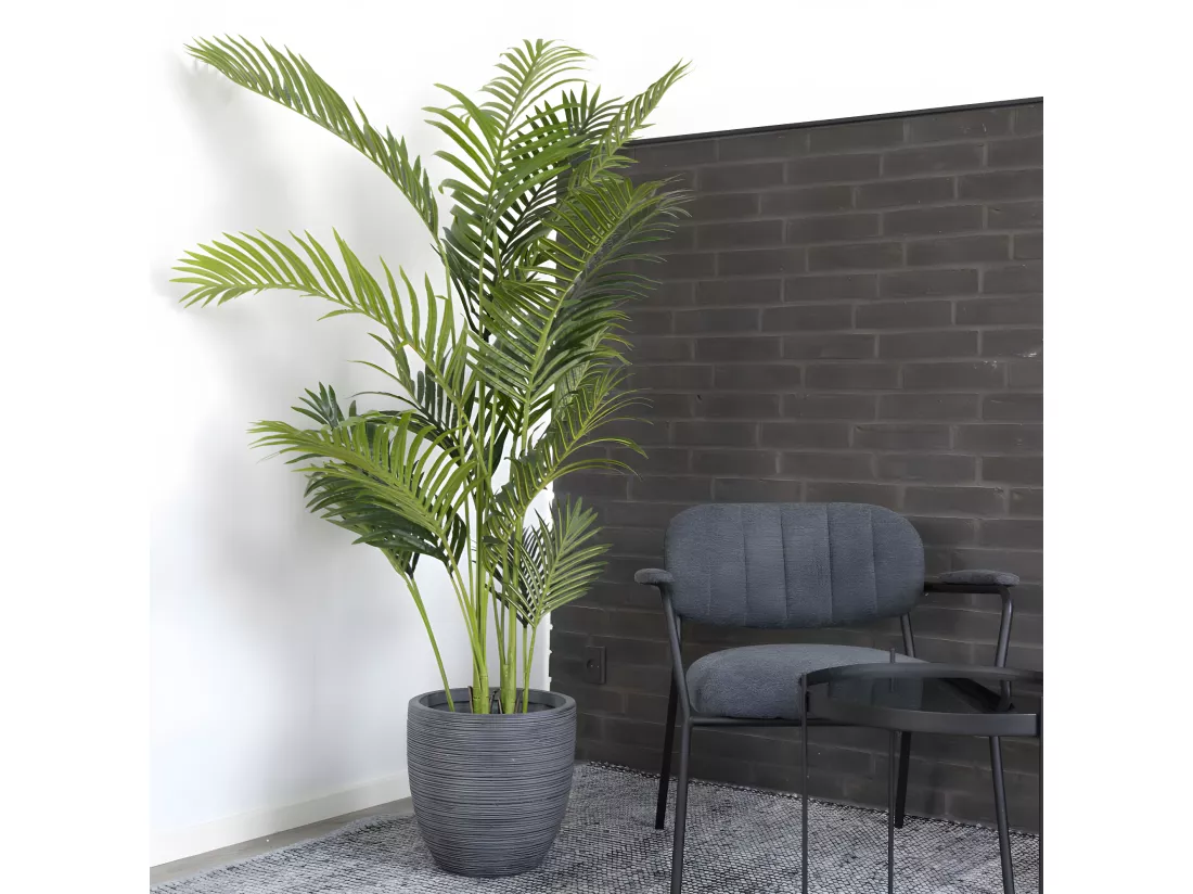 Areca Palm - Plante artificielle H175 cm : Couleur - Vert