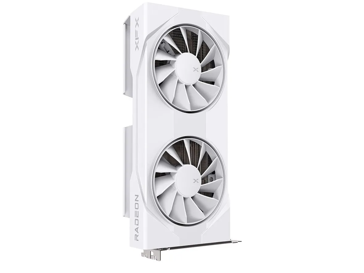 XFX RX-96TSW8GBQ, Radeon RX 9060 XT, 8 GB, GDDR6, 128 Bit, PCI Express x16 5.0, 2 blæser(e)