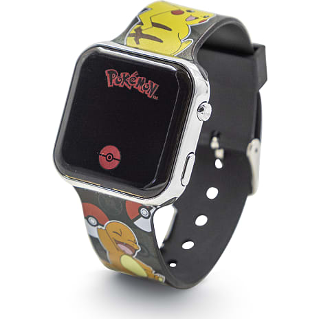 Pokémon børne LED armbåndsur str. onesize - sort