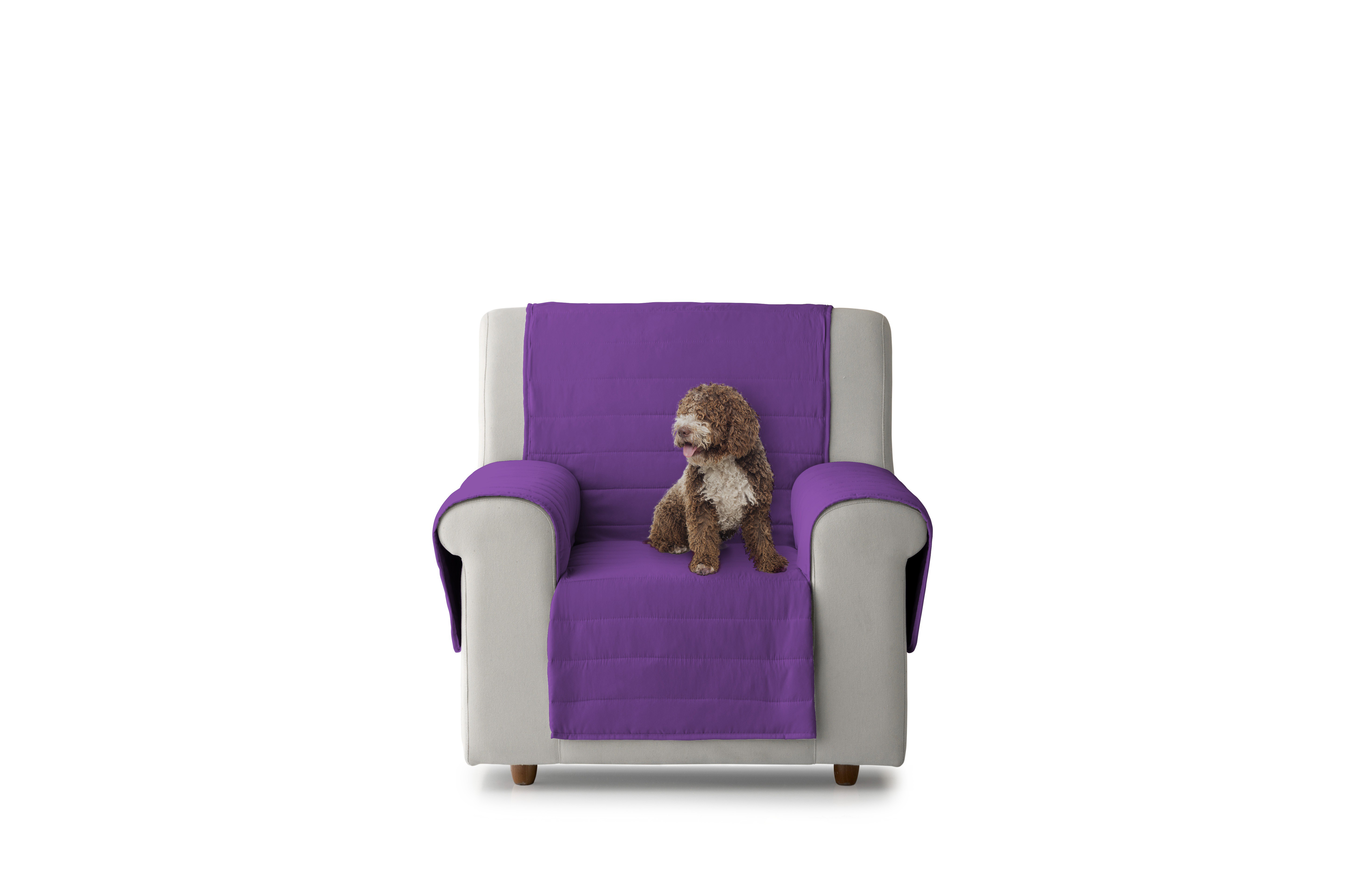Capa reversível acolchoada para cadeira de cachorro Turin