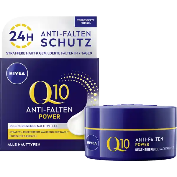 Q10 Anti-Falten Power Regenerierende Nachtpflege
