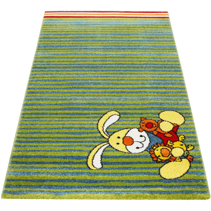 Sigikid Kinderteppich Semmel Bunny grün