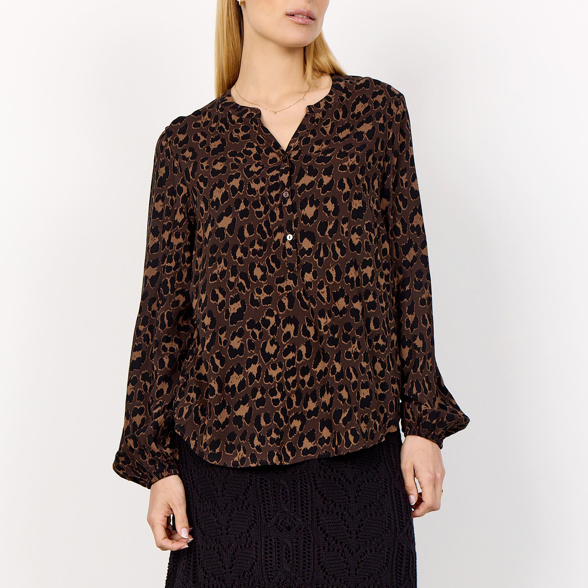 Blouse Femme marron