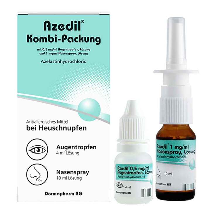 Azedil® mit Azelastin Kombipackung , 1 St