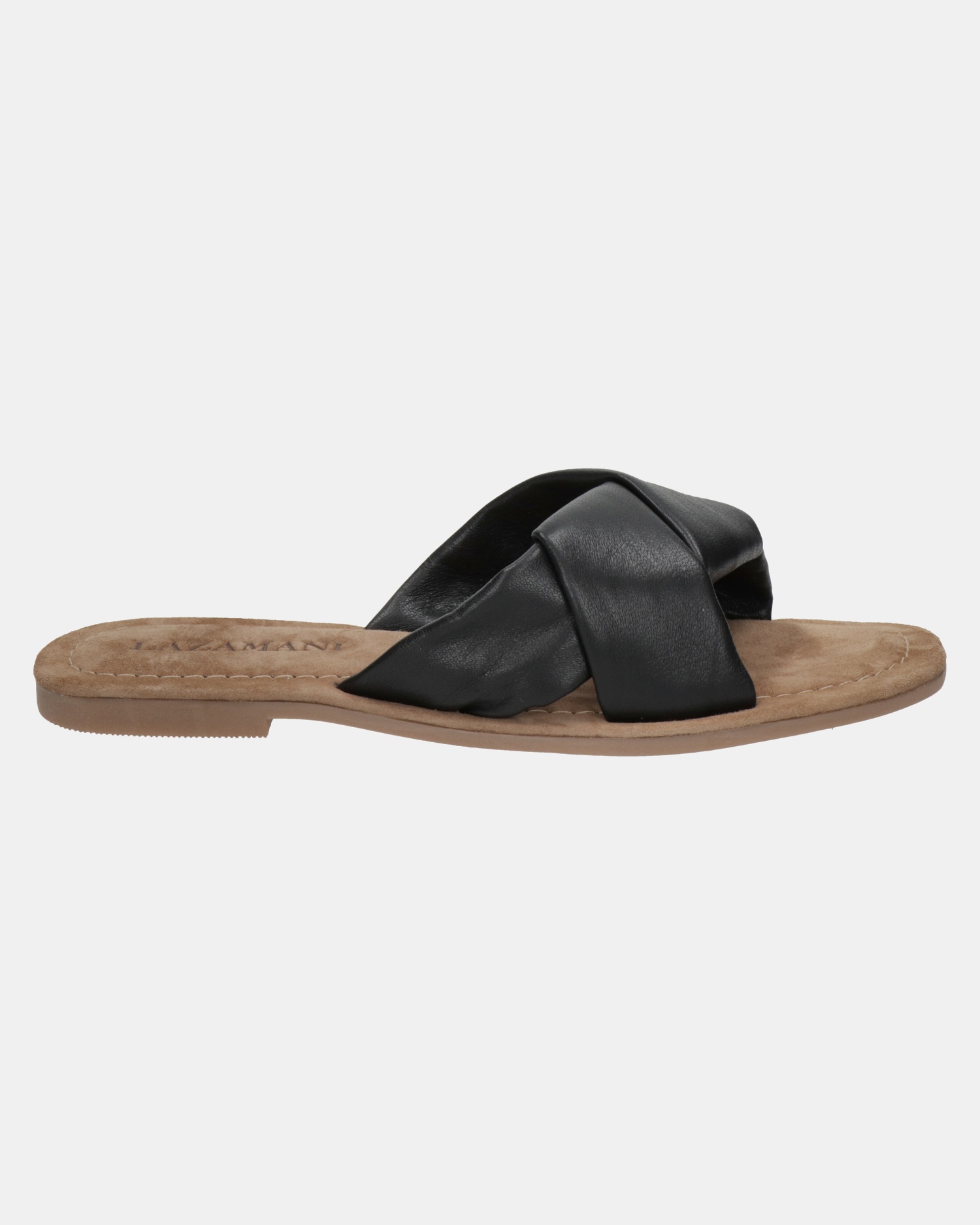 Lazamani Slippers  - zwart