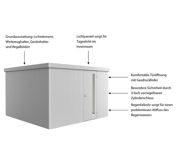 Biohort Gerätehaus Neo 4D, ca. B348/H222/T348