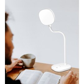 Lampe de bureau à LED, à poser, blanc