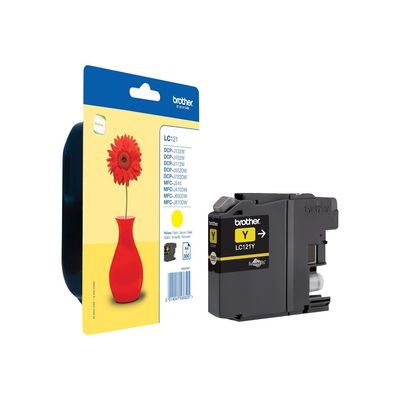 Brother LC121 - jaune - cartouche d'encre originale