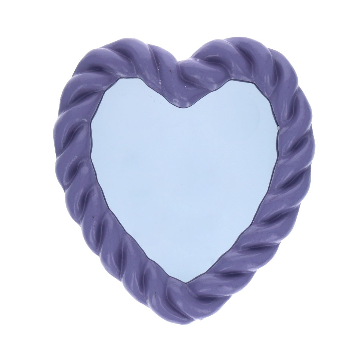 Miroir cœur violet Jolie saison
