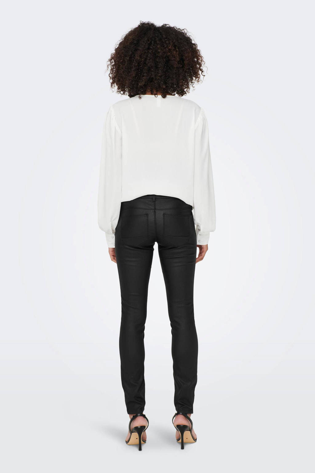 ONLY MATERNITY low waist skinny zwangerschapsjeans OLMKENDELL zwart