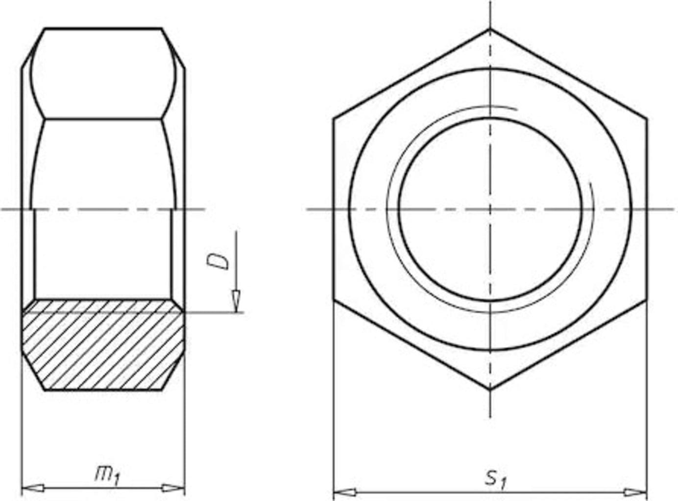 CNC Kitchen  Sechskantmuttern (DIN 934), Edelstahl A2-50, M2 (50 Stk)    Robuste Befestigungselemente aus Edelstahl