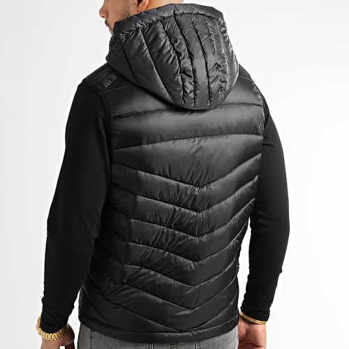 Doudoune Capuche Sans Manches Hero Noir