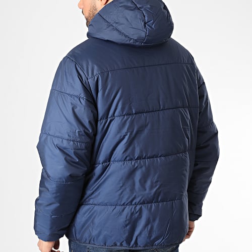 Doudoune Capuche Réversible HM2462 Bleu Marine Gris