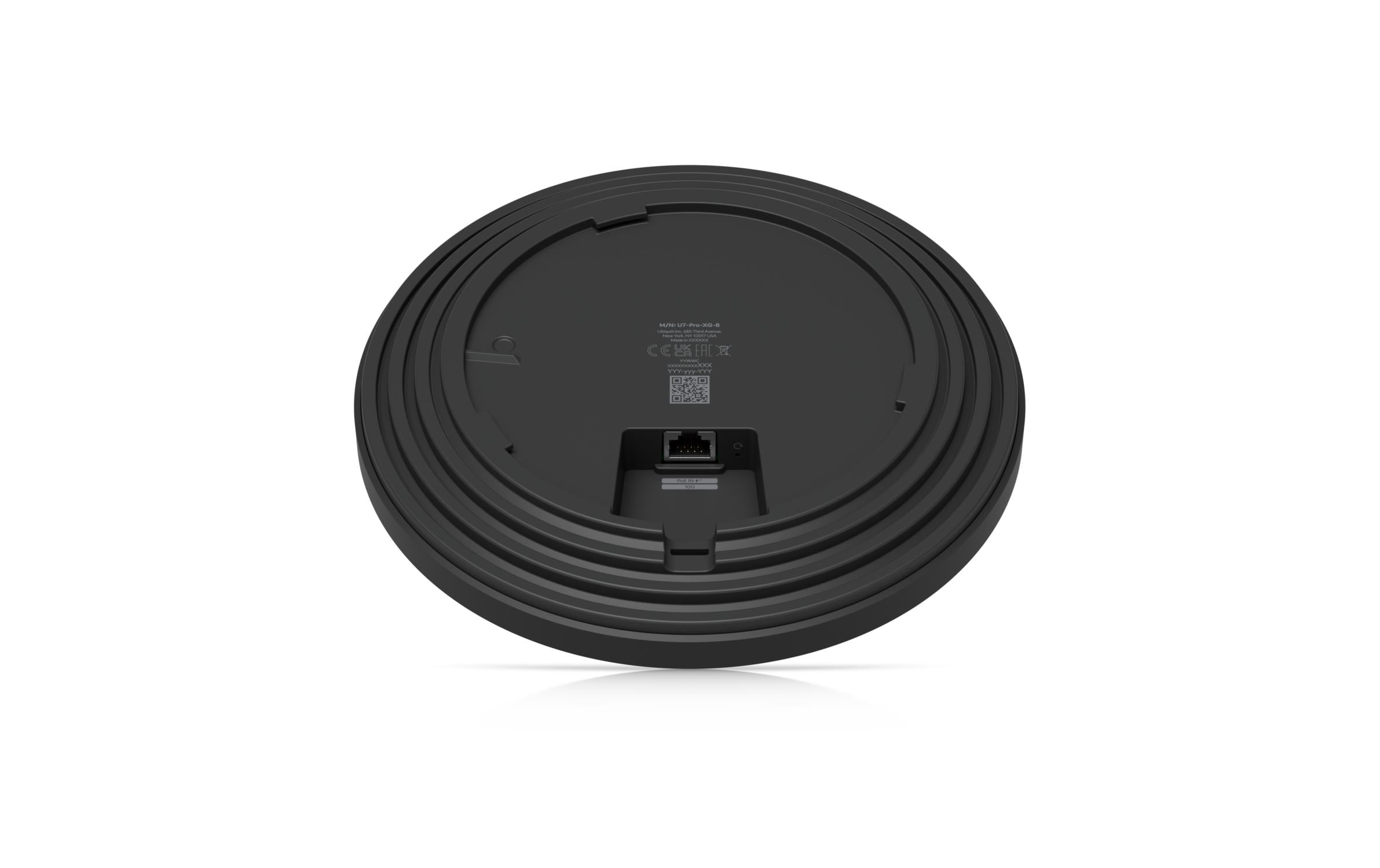 Access Point Unifi U7 Pro XG Schwarz<br>An der Decke montierter 6-Stream WiFi 7 AP mit 10/5/2.5/1 GbE-Unterstützung