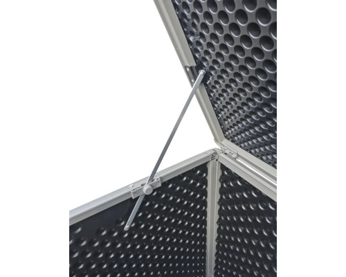 Opbergbox Aik bellavista - Home&Garden® 830 l 160 x 78 x 76 cm kunststof grijs
