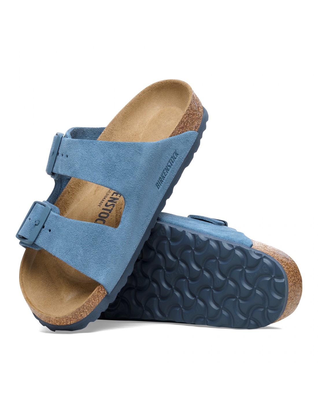 birkenstock Mules pour homme arizona leve elemental blue