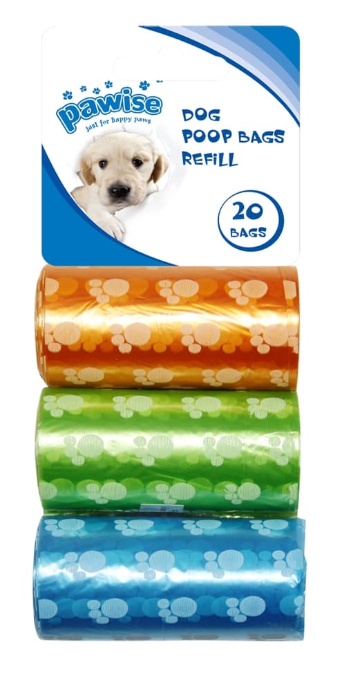 Pawise Refill Poop Bag (3-pakning)