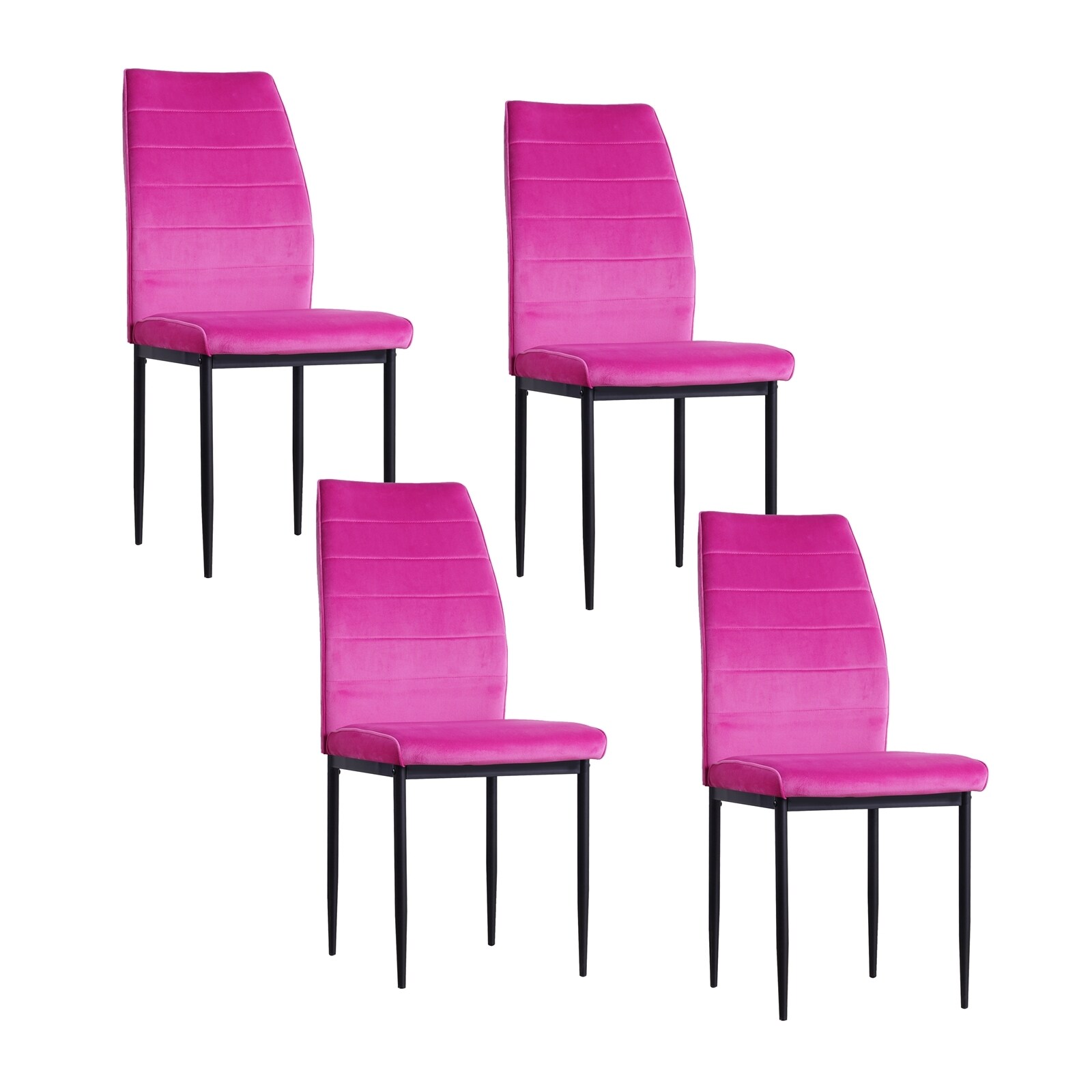 HTI-Living Stuhl Madison Velvet Pink