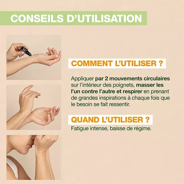 Pranarom Aromaboost Roller Energy Orgânico 5 ml