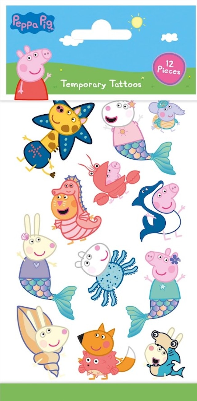 Tatoveringer Peppa Pig 1 ark
